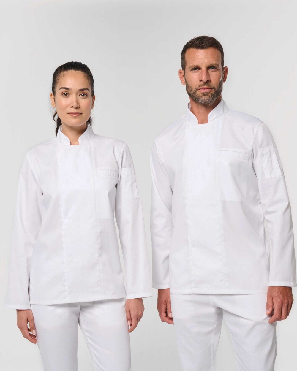 Vestes personnalisable WK. DESIGNED TO WORK Veste de cuisine écoresponsable et respirante manches longues unisexe