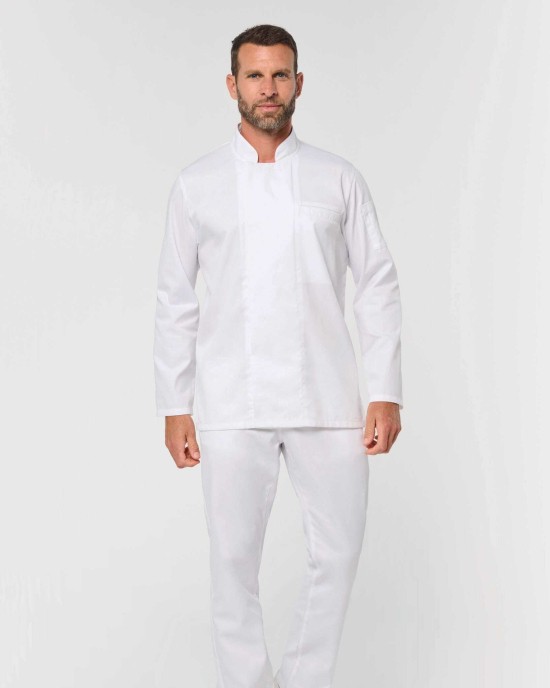 Vestes personnalisable Wk. Designed To Work Veste de cuisine écoresponsable et respirante manches longues unisexe