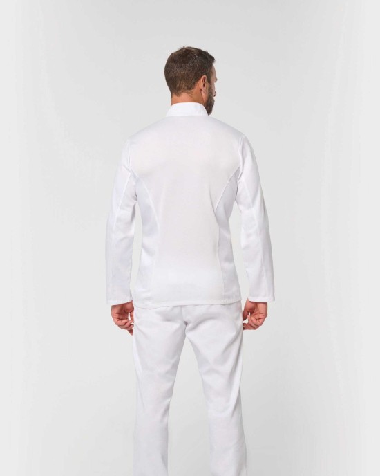 Vestes personnalisable Wk. Designed To Work Veste de cuisine écoresponsable et respirante manches longues unisexe