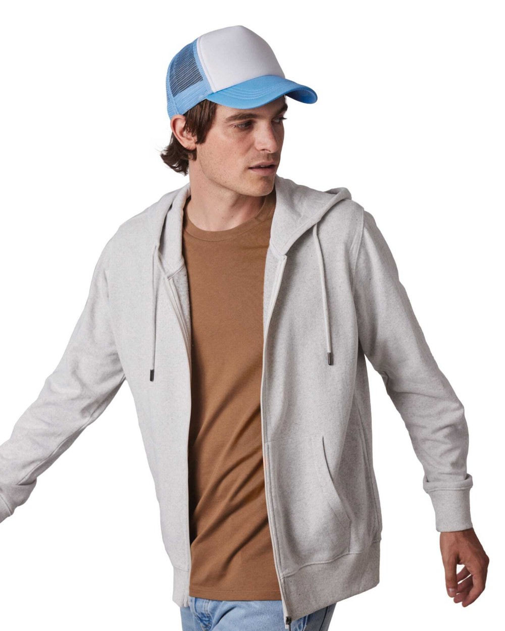 K-UP 5-Panel Trucker Kappe Mesh Kappen personalisierbar