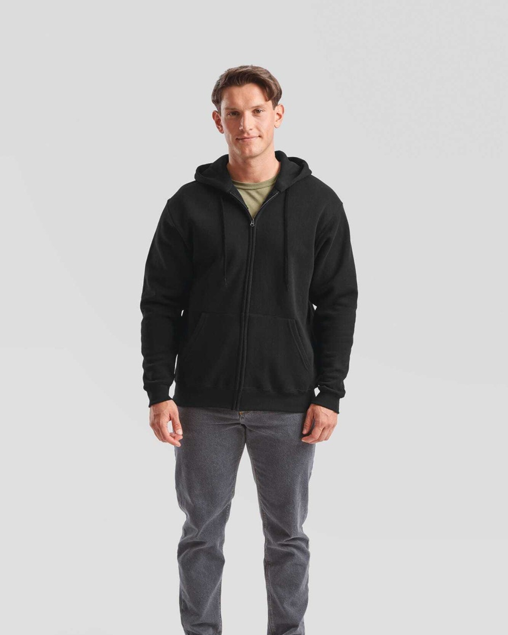 Sweaters & hoodies FOL Classic Sweatvest met capuchon (62-062-0) voor bedrukking &amp; borduring