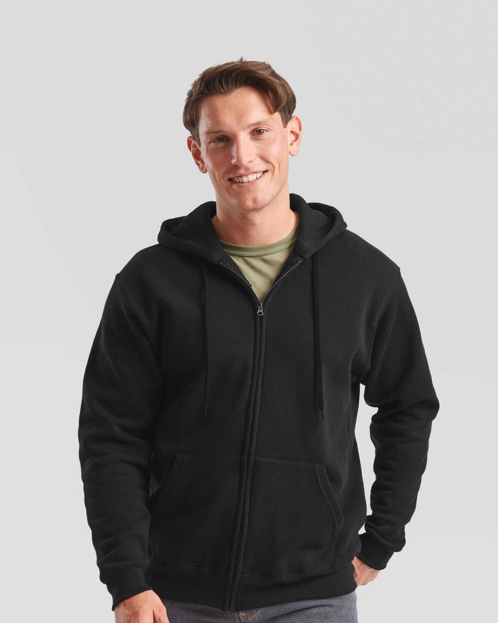 Sweaters & hoodies FOL Classic Sweatvest met capuchon (62-062-0) voor bedrukking &amp; borduring
