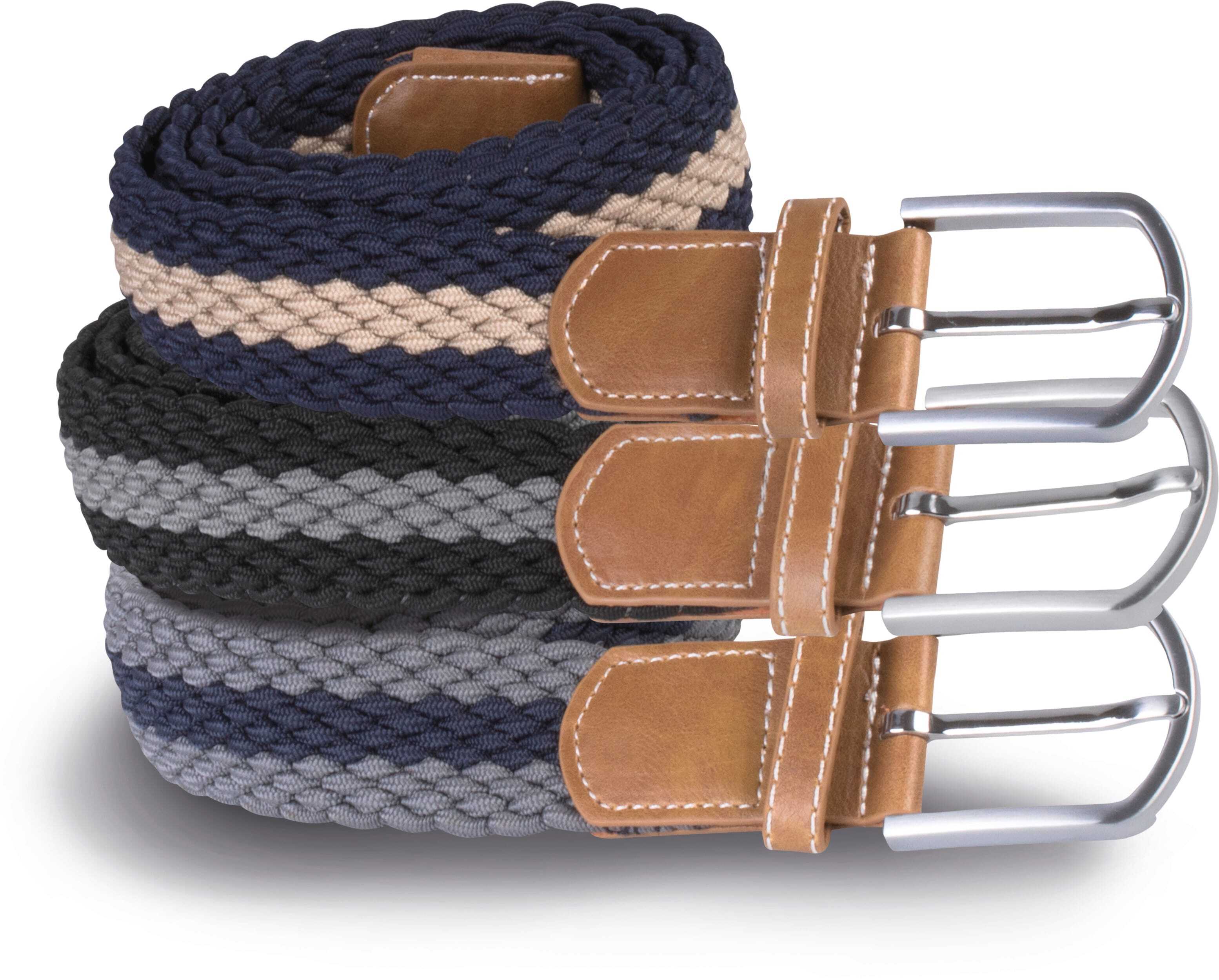 Accessoires personnalisable K-UP Ceinture tressée élastiquée
