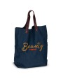Tassen & Zakken 4DO Boodschappentas canvas Denim 310g/m² 42x13x43cm voor bedrukking &amp; borduring