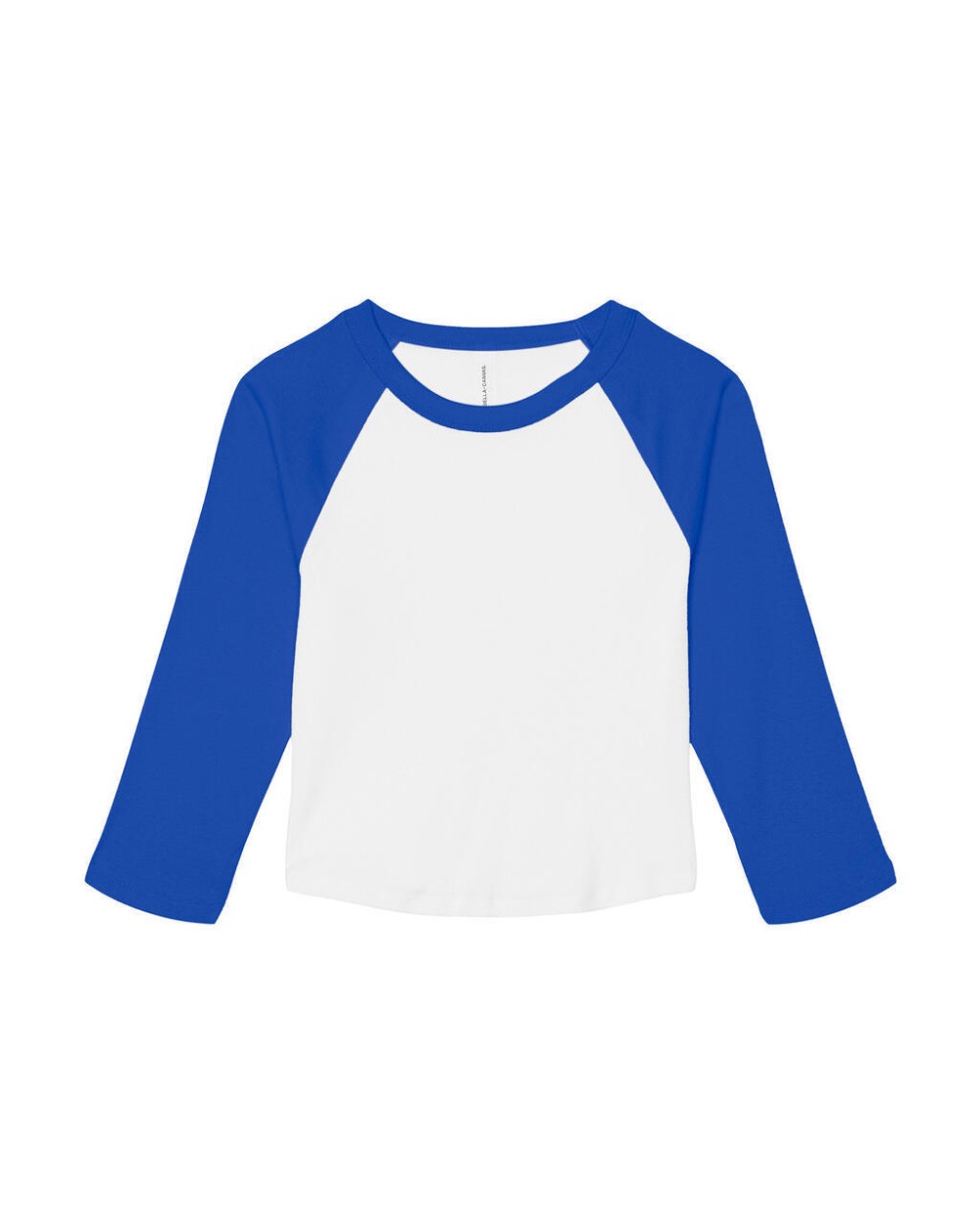 T-Shirts personnalisable BELLA-CANVAS Women's Micro Rib 3/4 Raglan Baby Tee