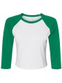 BELLA-CANVAS Women's Micro Rib 3/4 Raglan Baby Tee /api/colors/97c45853-b6ec-4ce3-a738-4412d015d91c personnalisable