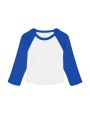 BELLA-CANVAS Women's Micro Rib 3/4 Raglan Baby Tee T-Shirts personalisierbar
