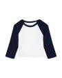 T-shirts BELLA-CANVAS Women's Micro Rib 3/4 Raglan Baby Tee voor bedrukking &amp; borduring