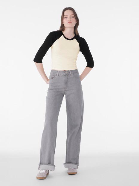 T-Shirts à personnaliser BELLA-CANVAS Women's Micro Rib 3/4 Raglan Baby Tee 