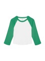 BELLA-CANVAS Women's Micro Rib 3/4 Raglan Baby Tee /api/colors/995f1715-c0c8-4223-b313-f99831b8551a personnalisable
