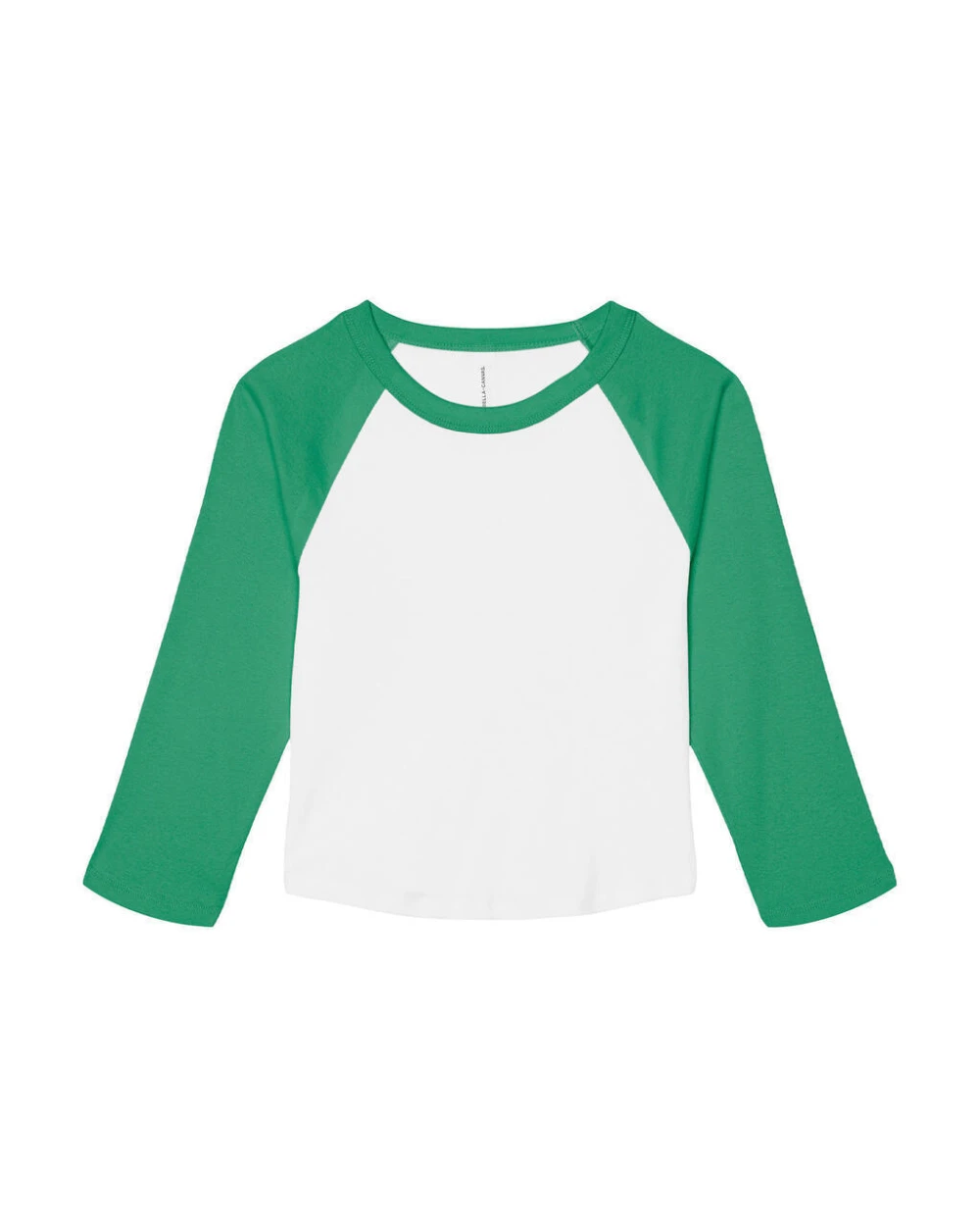 T-Shirts personnalisable BELLA-CANVAS Women's Micro Rib 3/4 Raglan Baby Tee