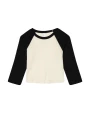 T-Shirts personnalisable BELLA-CANVAS Women's Micro Rib 3/4 Raglan Baby Tee