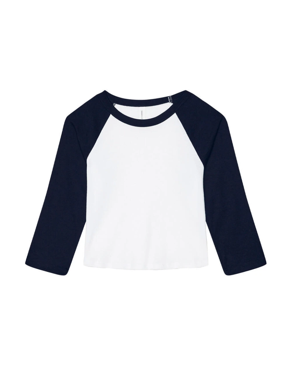 T-Shirts personnalisable BELLA-CANVAS Women's Micro Rib 3/4 Raglan Baby Tee