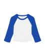 T-Shirts personnalisable BELLA-CANVAS Women's Micro Rib 3/4 Raglan Baby Tee