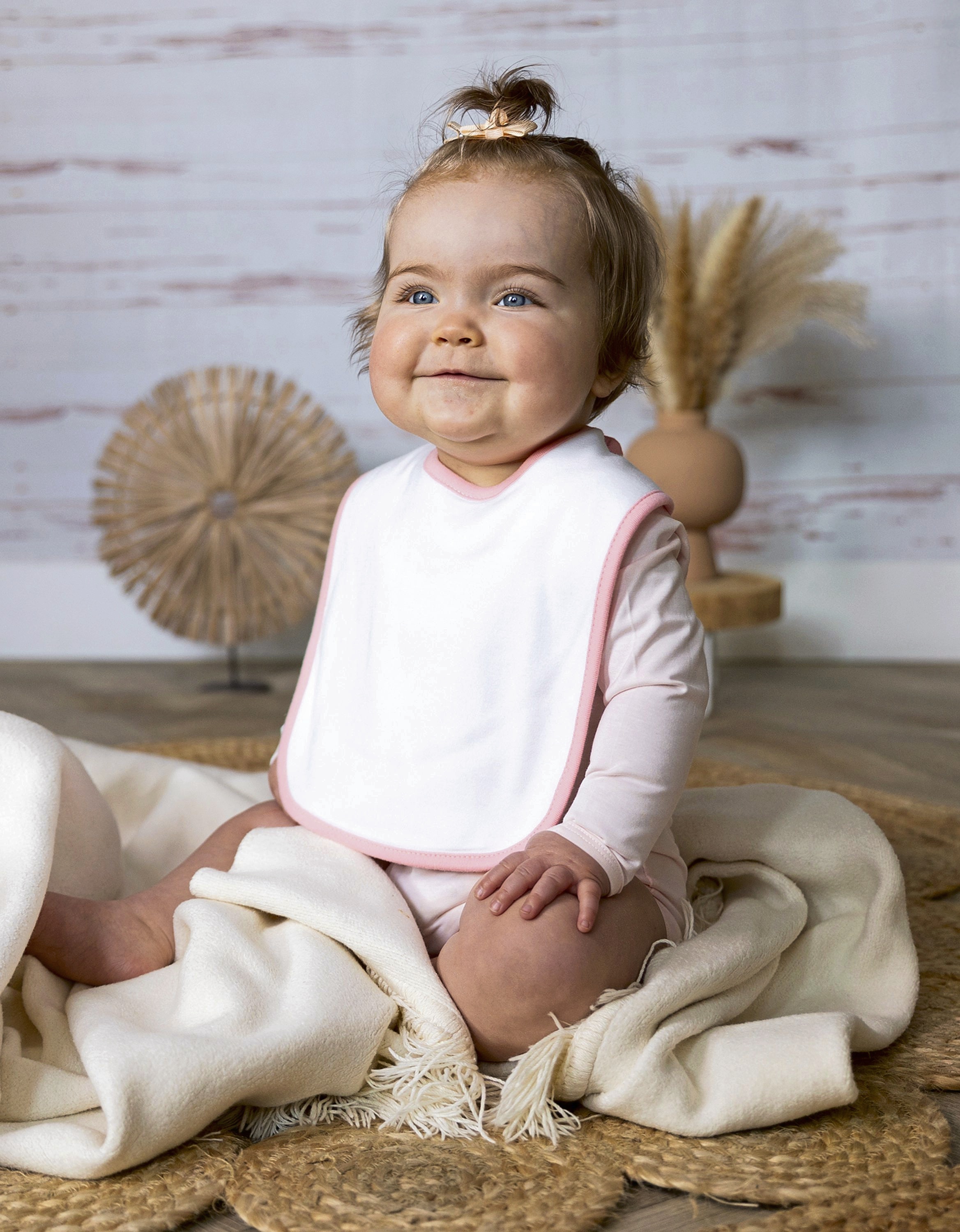 Articles bébés personnalisable LINK KIDS WEAR Baby Bib Double Layer