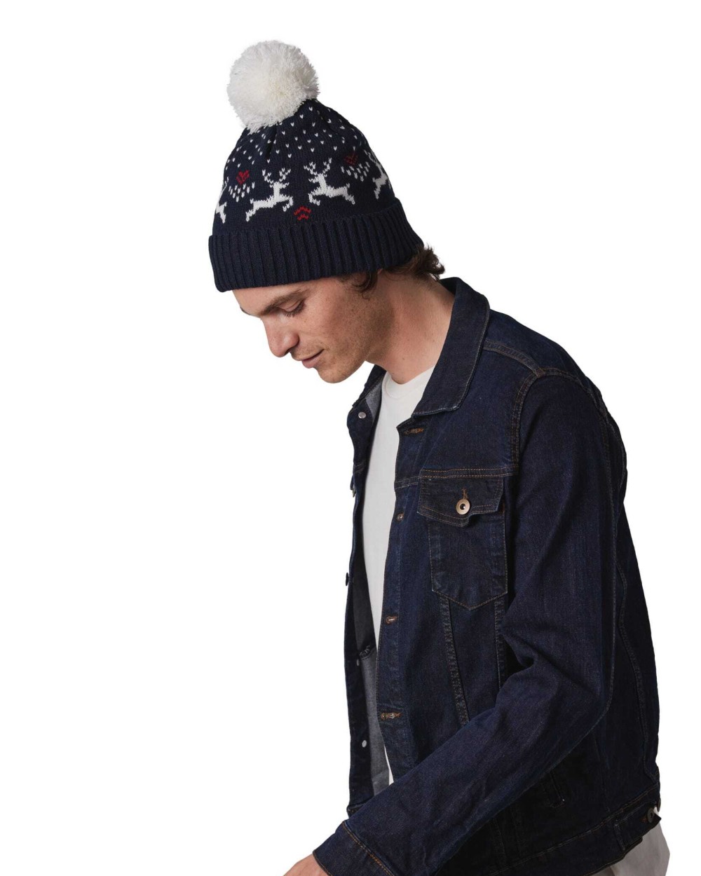 Bonnets personnalisable K-UP Bonnet de Noël motifs rennes