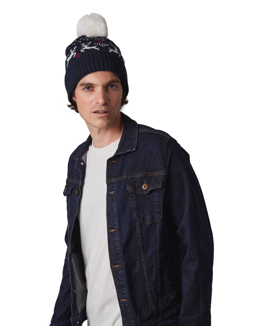 Bonnets personnalisable K-UP Bonnet de Noël motifs rennes
