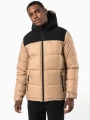 Vestes à personnaliser KARIBAN Parka matelassée à capuche bi-ton unisexe 