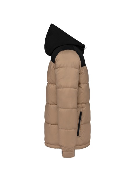 KARIBAN Parka matelassée à capuche bi-ton unisexe /api/colors/31c0bf8a-0ab0-4d18-a248-5699152ce316 personnalisable