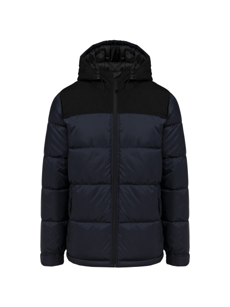KARIBAN Parka matelassée à capuche bi-ton unisexe /api/colors/bff4746c-be60-4de0-8a3e-9dbc89c184c1 personnalisable