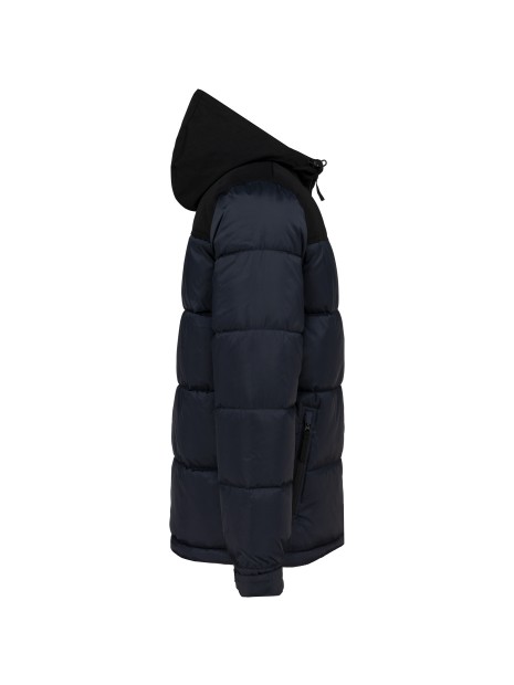 KARIBAN Parka matelassée à capuche bi-ton unisexe /api/colors/bff4746c-be60-4de0-8a3e-9dbc89c184c1 personnalisable
