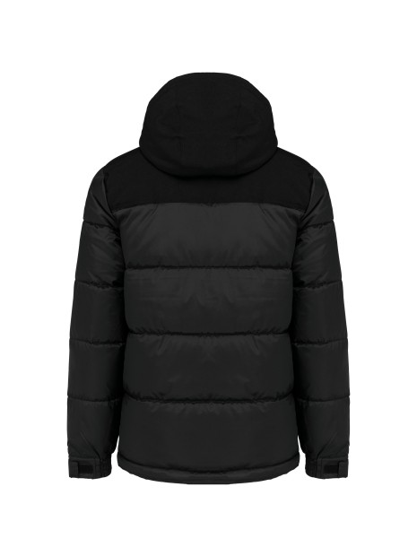 KARIBAN Parka matelassée à capuche bi-ton unisexe /api/colors/b9fdad4a-5e94-45cb-8c03-c08b349b28c3 personnalisable