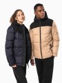 Vestes à personnaliser KARIBAN Parka matelassée à capuche bi-ton unisexe 
