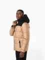 Vestes à personnaliser KARIBAN Parka matelassée à capuche bi-ton unisexe 