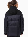 Vestes à personnaliser KARIBAN Parka matelassée à capuche bi-ton unisexe 