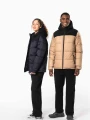 Vestes à personnaliser KARIBAN Parka matelassée à capuche bi-ton unisexe 