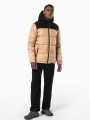 Vestes à personnaliser KARIBAN Parka matelassée à capuche bi-ton unisexe 
