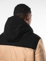 Vestes à personnaliser KARIBAN Parka matelassée à capuche bi-ton unisexe 