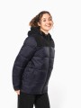 Vestes à personnaliser KARIBAN Parka matelassée à capuche bi-ton unisexe 