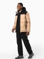 Vestes à personnaliser KARIBAN Parka matelassée à capuche bi-ton unisexe 