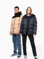 Vestes à personnaliser KARIBAN Parka matelassée à capuche bi-ton unisexe 