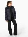 Vestes à personnaliser KARIBAN Parka matelassée à capuche bi-ton unisexe 