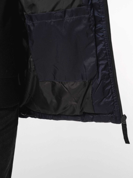 Vestes à personnaliser KARIBAN Parka matelassée à capuche bi-ton unisexe 