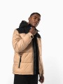 Vestes à personnaliser KARIBAN Parka matelassée à capuche bi-ton unisexe 