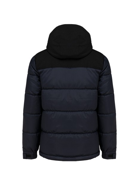 KARIBAN Parka matelassée à capuche bi-ton unisexe /api/colors/bff4746c-be60-4de0-8a3e-9dbc89c184c1 personnalisable
