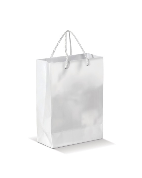 4DO Laminierte Papiertasche, klein Tote Bags personalisierbar