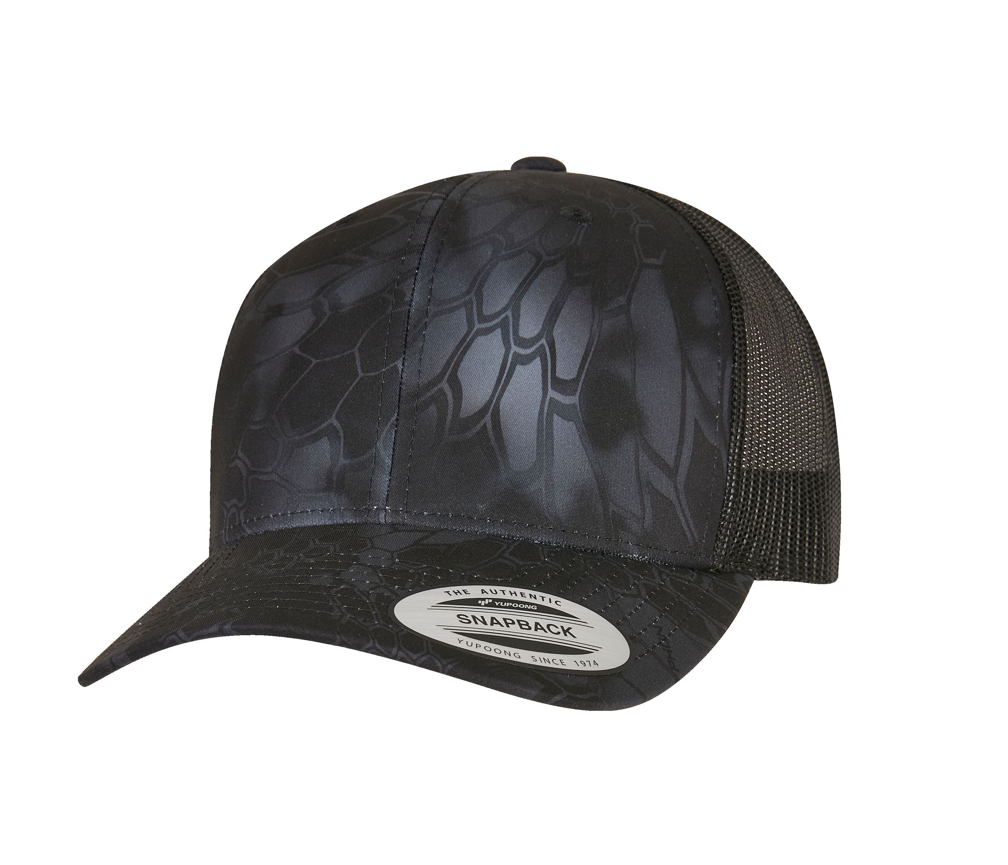 Petjes FLEXFIT YP CLASSICS® KRYPTEK® RETRO TRUCKER CAP voor bedrukking &amp; borduring