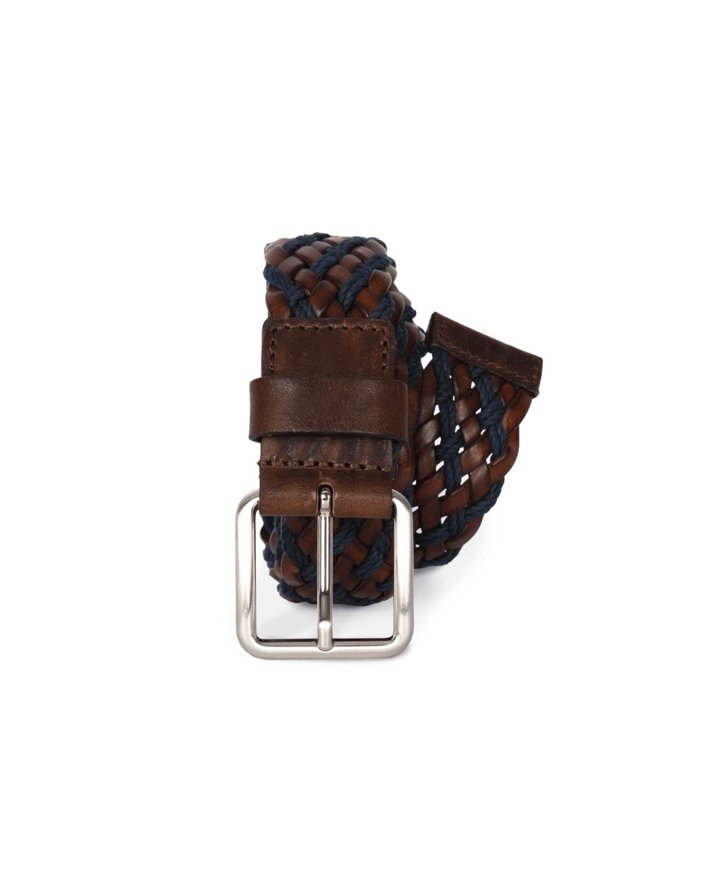 Accessoires personnalisable K-UP Ceinture tressée bicolore
