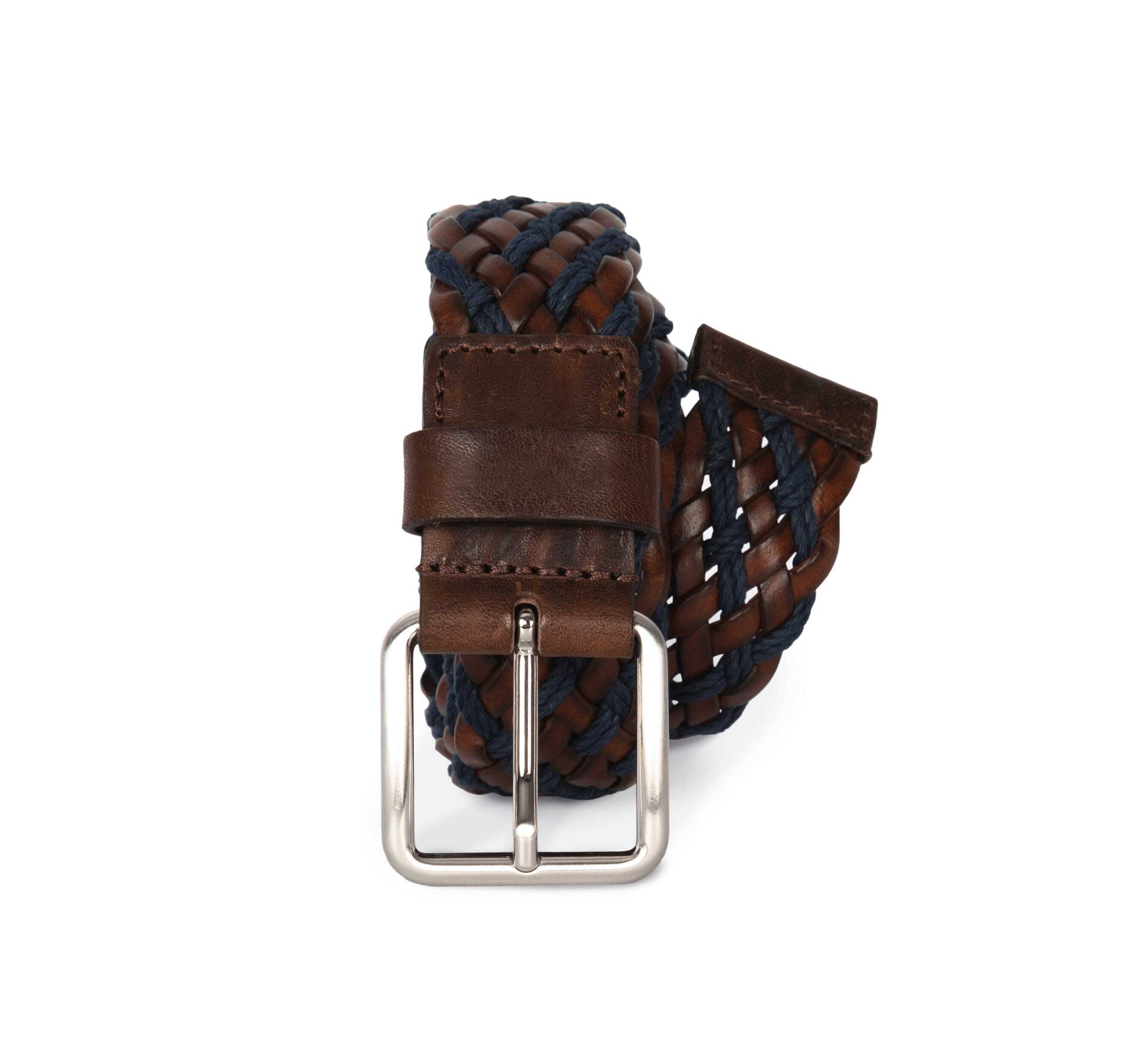 Accessoires personnalisable K-UP Ceinture tressée bicolore