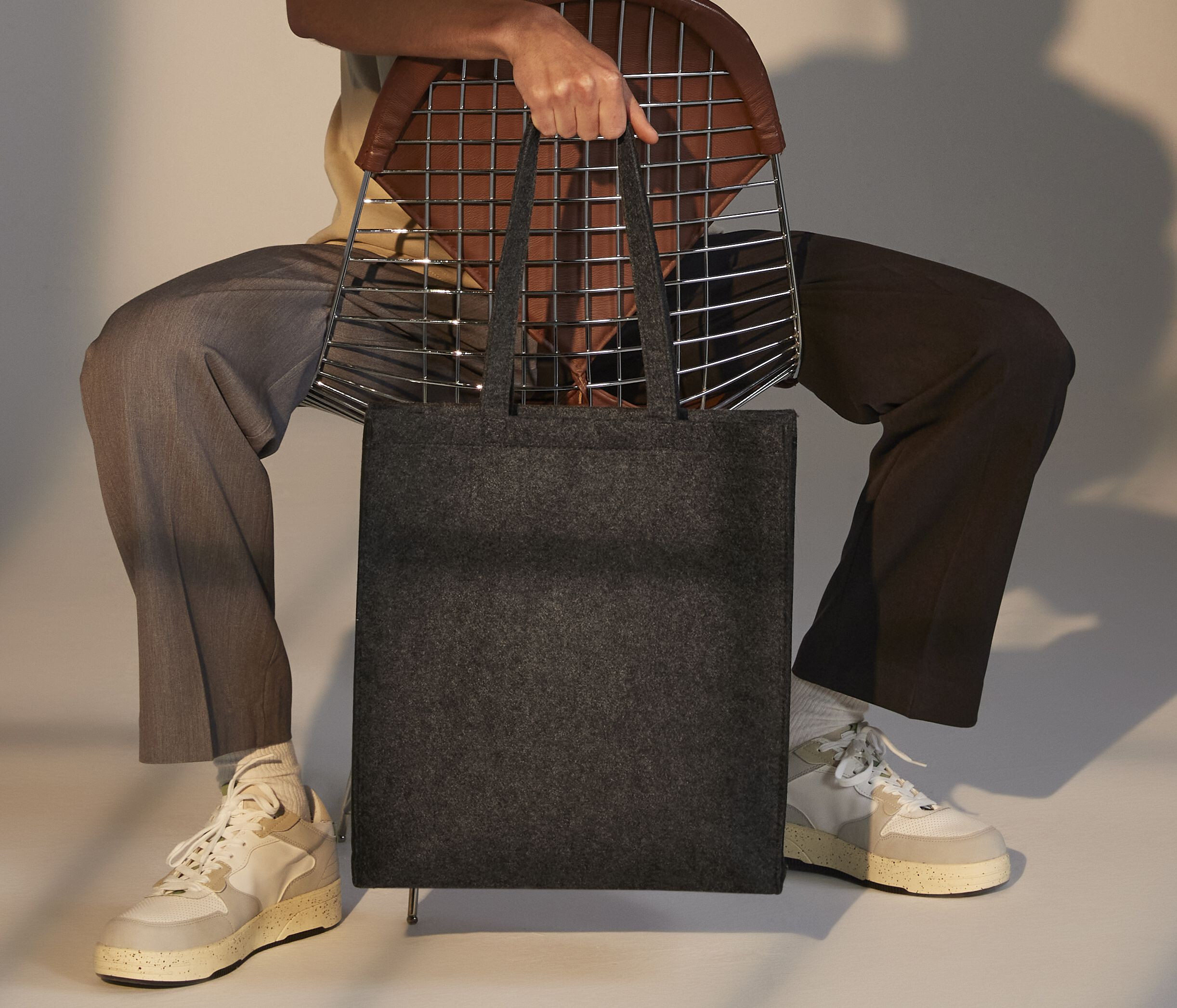 Tote bags personnalisable BAG BASE FELT TOTE BAG