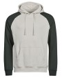 Sweat-shirts personnalisable TEE JAYS UNLABELED Two-Tone Hooded Sweatshirt