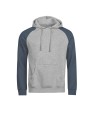 Sweaters & hoodies TEE JAYS UNLABELED TWO-TONE HOODED SWEATSHIRT voor bedrukking &amp; borduring