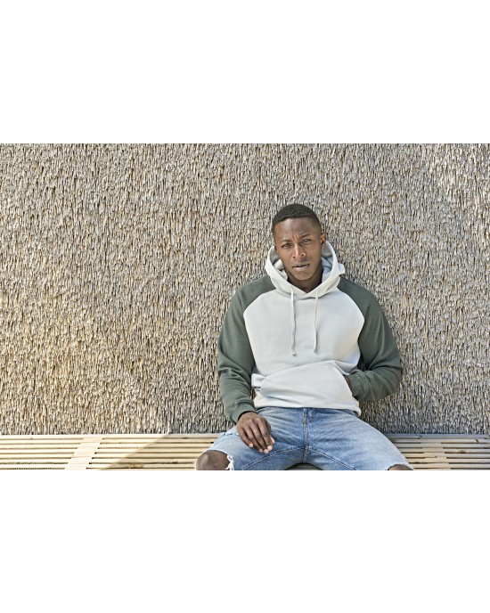 Sweat-shirts personnalisable Tee Jays UNLABELED TWO-TONE HOODED SWEATSHIRT