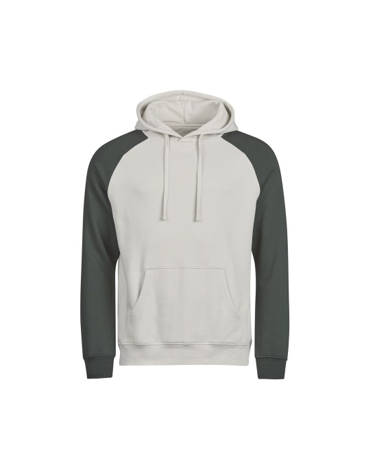 Sweat-shirts personnalisable Tee Jays UNLABELED TWO-TONE HOODED SWEATSHIRT