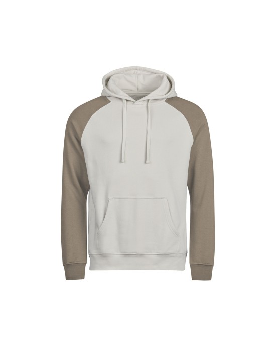 Sweat-shirts personnalisable Tee Jays UNLABELED TWO-TONE HOODED SWEATSHIRT