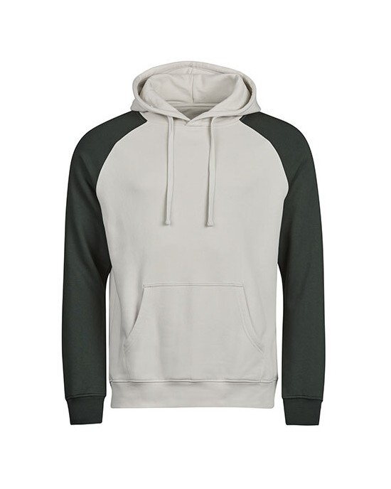 Sweat-shirts personnalisable Tee Jays UNLABELED TWO-TONE HOODED SWEATSHIRT